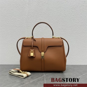 셀린느 CELINE 카프스킨 레더 16 토트백 미디움