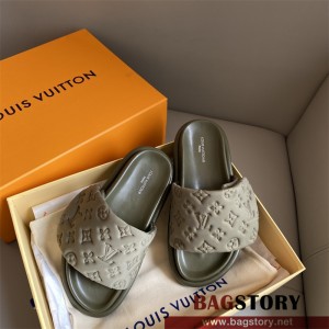 루이비통 LV 힐 샌들 슬리퍼