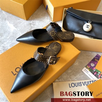 루이비통 LV 힐 샌들 슬리퍼