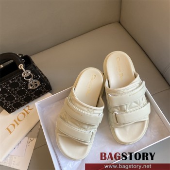 디올 DIOR 힐 샌들 슬리퍼