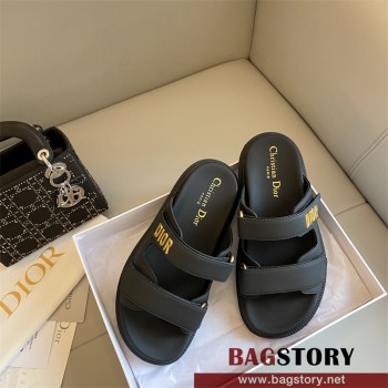 디올 DIOR 힐 샌들 슬리퍼