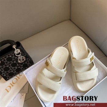 디올 DIOR 힐 샌들 슬리퍼