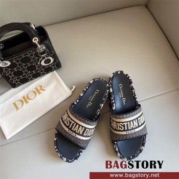 디올 DIOR 힐 샌들 슬리퍼