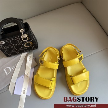 디올 DIOR 힐 샌들 슬리퍼