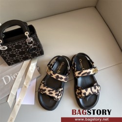 디올 DIOR 힐 샌들 슬리퍼