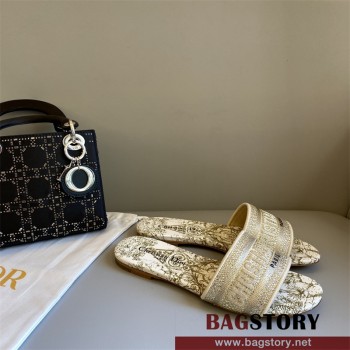 디올 DIOR 힐 샌들 슬리퍼