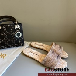 디올 DIOR 힐 샌들 슬리퍼