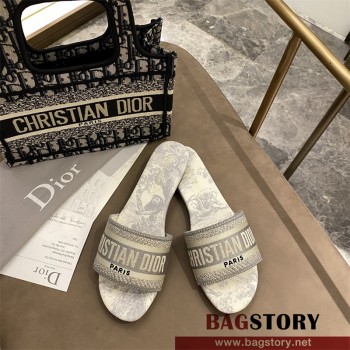 디올 DIOR 힐 샌들 슬리퍼