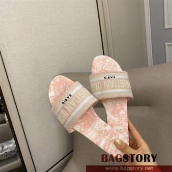 디올 DIOR 힐 샌들 슬리퍼