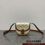 셀린느 CELINE 베사체 미니 트리오페 캔버스 여성 크로스백 196702