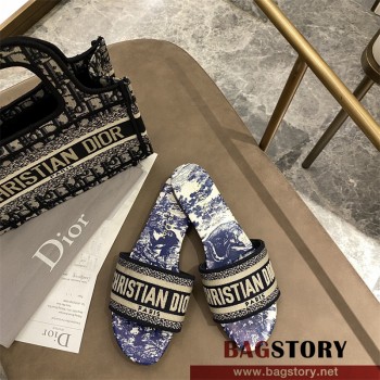 디올 DIOR 힐 샌들 슬리퍼
