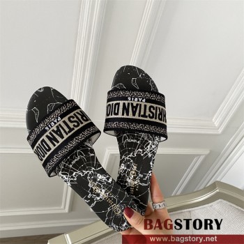 디올 DIOR 힐 샌들 슬리퍼