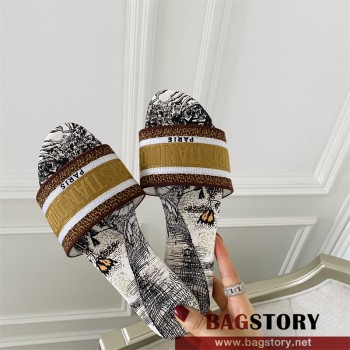 디올 DIOR 힐 샌들 슬리퍼