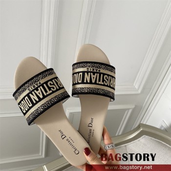 디올 DIOR 힐 샌들 슬리퍼