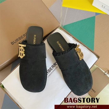 버버리 BURBERRY 힐 샌들 슬리퍼