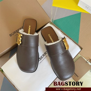 버버리 BURBERRY 힐 샌들 슬리퍼