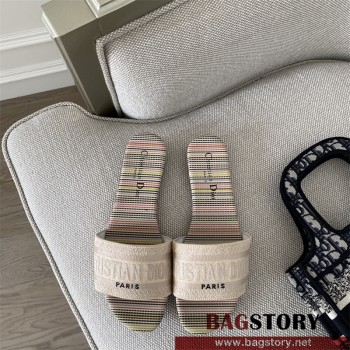 디올 DIOR 힐 샌들 슬리퍼