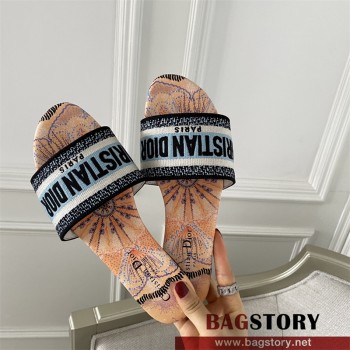 디올 DIOR 힐 샌들 슬리퍼