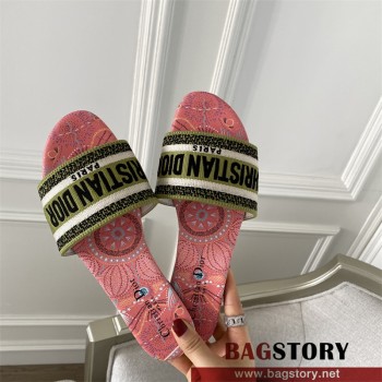 디올 DIOR 힐 샌들 슬리퍼