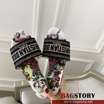 디올 DIOR 힐 샌들 슬리퍼