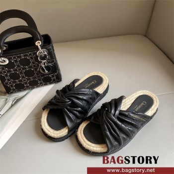 디올 DIOR 힐 샌들 슬리퍼