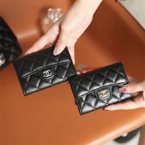 샤넬 CHANEL 클래식 캐비어 카드지갑