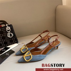 발렌티노 Valentino 힐 샌들 슬리퍼