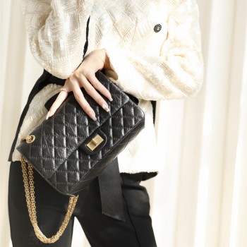 샤넬 CHANEL 빈티지 은장 금장 플랩백 24CM