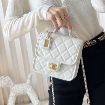 샤넬 CHANEL 미니 탑핸들 플랩백