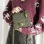 샤넬 CHANEL 미니 탑핸들 플랩백