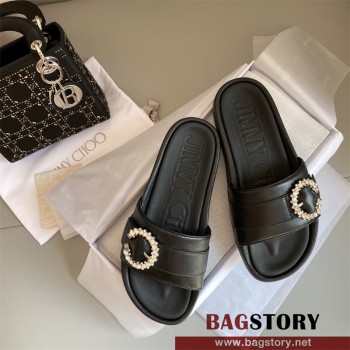 지미추 JimmyChoo 힐 샌들 슬리퍼