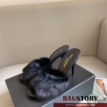 입생로랑 YSL 힐 샌들 슬리퍼