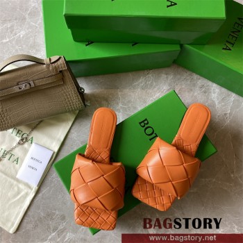 보테가베네타 BV 힐 샌들 슬리퍼