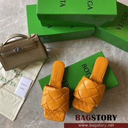 보테가베네타 BV 힐 샌들 슬리퍼