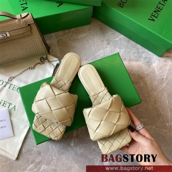 보테가베네타 BV 힐 샌들 슬리퍼