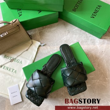 보테가베네타 BV 힐 샌들 슬리퍼