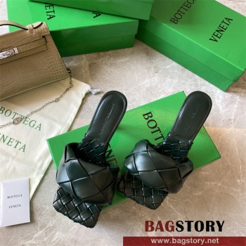 보테가베네타 BV 힐 샌들 슬리퍼