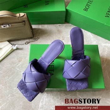 보테가베네타 BV 힐 샌들 슬리퍼