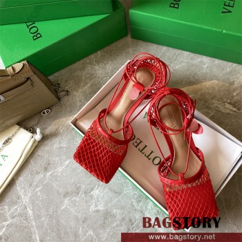 보테가베네타 BV 힐 샌들 슬리퍼