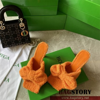 보테가베네타 BV 힐 샌들 슬리퍼