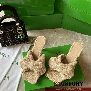 보테가베네타 BV 힐 샌들 슬리퍼