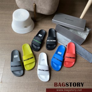 발렌시아가 BALENCIAGA 힐 샌들 슬리퍼