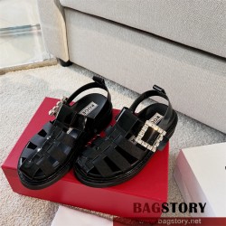 로저비비에 Roger Vivier 힐 샌들 슬리퍼