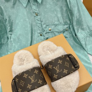 루이비통 LV 힐 샌들 슬리퍼