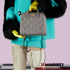 구찌 GUCCI GG 마틀라세 미니 탑 핸들백 728309