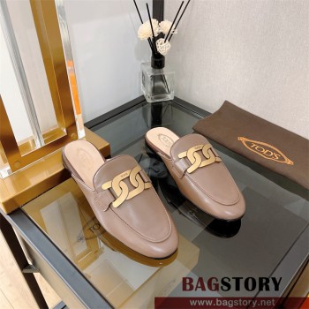토즈 TOD'S 힐 샌들 슬리퍼