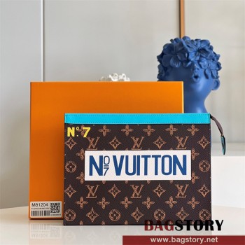 루이비통 Louis Vuitton 모노그램 코팅 캔버스 포쉐트 보야주 M81204