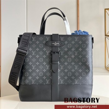 루이비통 Louis Vuitton 소뮈르 토트 모노그램 이클립스 토트백 M45914
