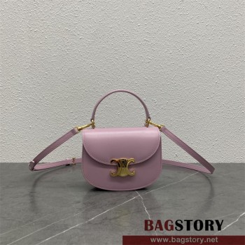 셀린느 CELINE 틴 베사체 트리옴페 샤이니 카프스킨 탑핸들백 101063