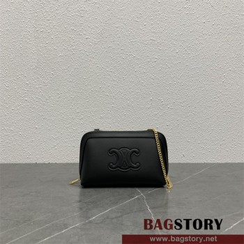 셀린트 지퍼 체인 크로스 숄더백 100382